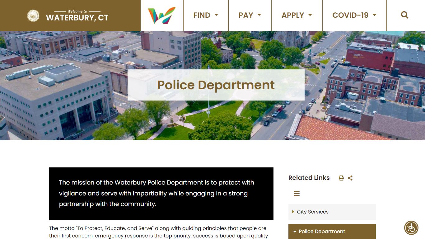 Police Department - Waterbury, CT